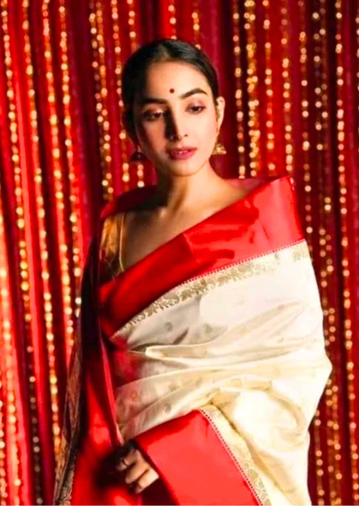 Navratri Durga Puja Special Bengali Saree New Durga Discount Puja