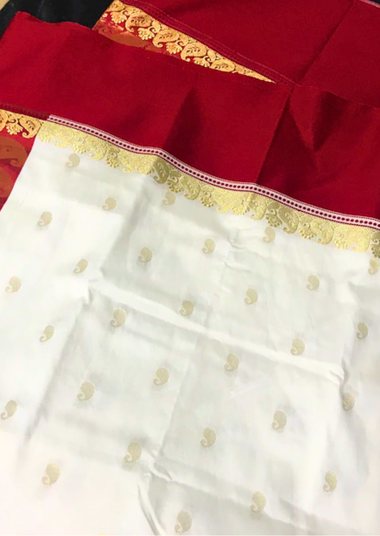 Durga Puja Collection Banarsi Silk Saree